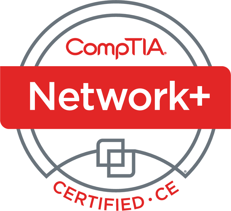 CompTIA Network+ badge